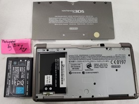 Nintendo 3DS Cosmo Black Launch System CTR Console Complete Box cib 10 Games