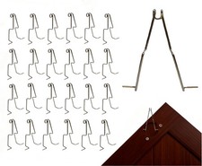 6 Inch Long Cabinet Door Paint Hangers Rack No-Drill 304 Stainless Steel Pai...