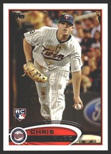 Chris Parmelee #95a 2012 Topps Minnesota TwinsRC Rookie