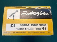 vintage electro voice microphones