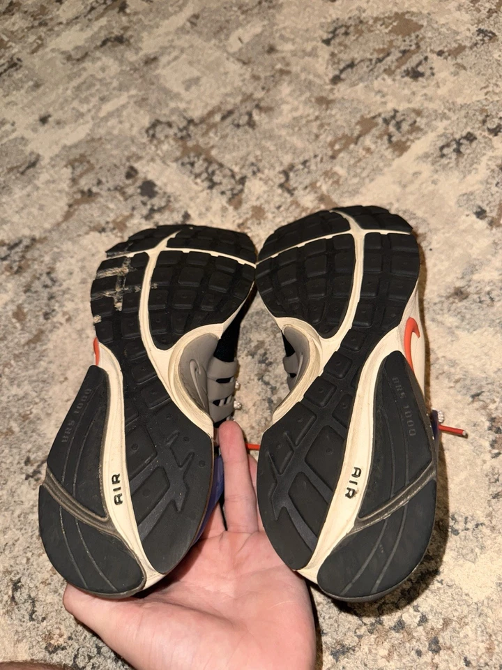 Nike Air Presto Retro Orange and Blue Size 8 Men's Sneakers - Image 4 of 4