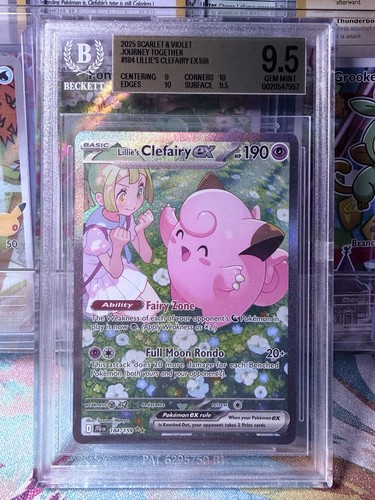 Lillie's Clefairy ex graded BGS 9.5 for sale on eBay