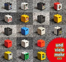Lego Briefkasten Container mit Tür Schublade...