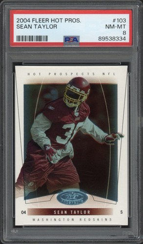 Sean Taylor #103 2004 Fleer Hot Prospects card