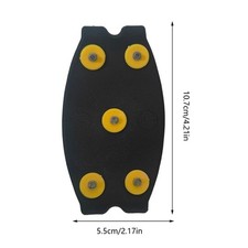 Ice Snow Anti Slip Spikes Grips Grippers Crampons Cleats For Hike Shoes Boot