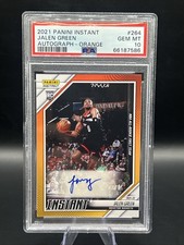 2021-22 Panini Instant Jalen Green RC #264 Orange Autographs /10 PSA 10 Pop 2!!!