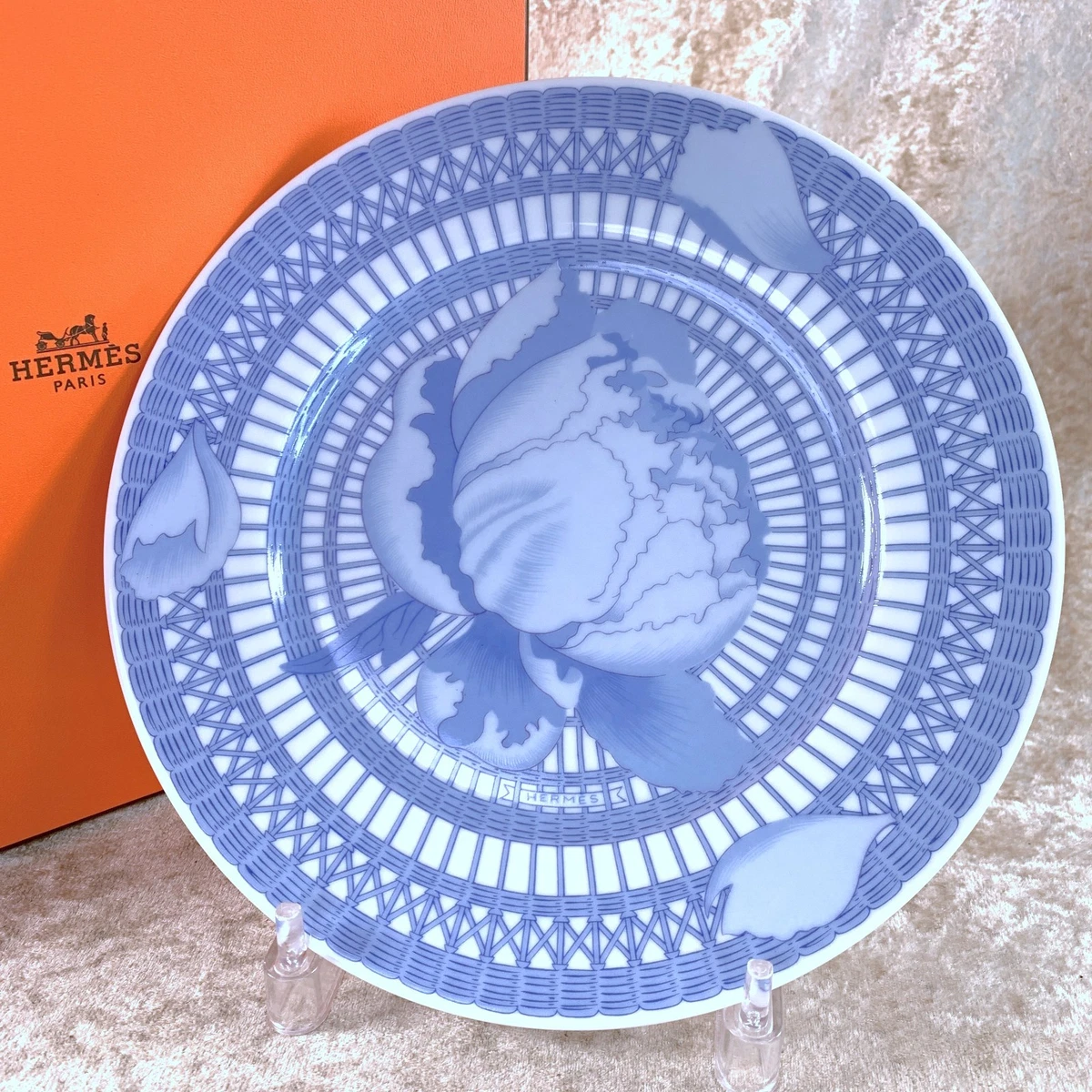 HERMÈS Blue Dinnerware Plates for sale | eBay