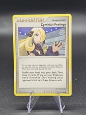 Pok mon TCG Cynthia's Feelings 131/146 Legends Awakened Uncommon Supporter 2008