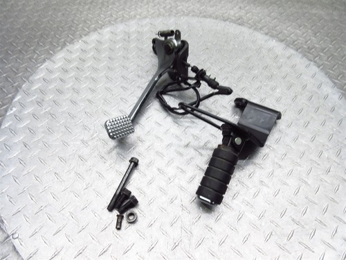 2008 04-09 Honda VT750C Shadow Front Right Rearset Brake Pedal Foot Peg Bracket