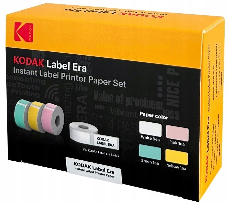 Inserção de rolo 12 peças para impressora de etiquetas para etiquetas KODAK ERA M50 ICRG-M5012 - Imagem 4 de 4