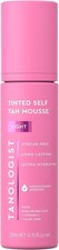 1X 200ML Tanologist getöntes Selbstbräunungsmousse LEICHT - NEU UK LAGER