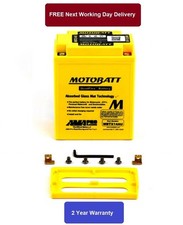 Battery (Motobatt) for 1997 Polaris 400 Sport L (2x4)