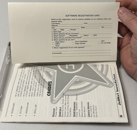 Johnny Bazookatone (Sega Saturn, 1996) Authentic Tested - W/Reg Card