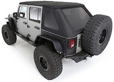 Smittybilt 9083135K 07-18 Wrangler JK 4Dr Bowless Combo Top Kit w/Tinted Windows