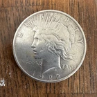 1922 Silver Peace Dollar Coin