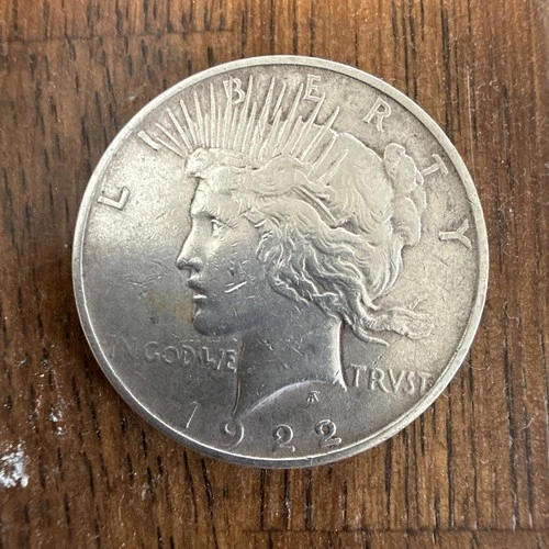 1922 Silver Peace Dollar Coin
