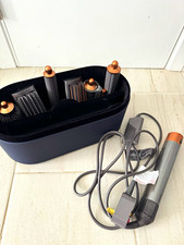 Dyson Airwrap Complete Styler Nickel/Copper w/ Attachments and Case