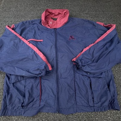 Vintage Christian Dior Monsieur Jacket Mens 2XL Navy Burgundy