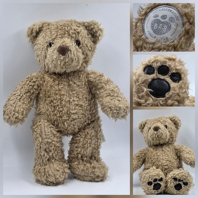 Build A Bear Workshop 25th Anniversary Vault Curly Old Style Teddy Plüsch 2021