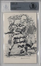BAS Authenticated Auto Trading Cards Dante Lavelli BGS Authentic HOF 4f5