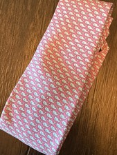 VINEYARD VINES NWT BOYS Vineyard Whale Woven Silk Tie PINK- A4