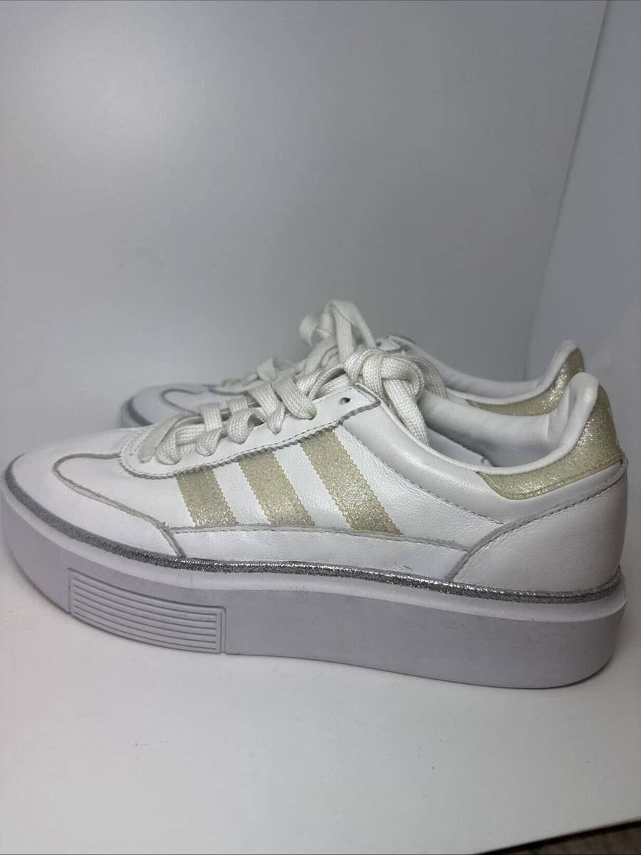 adidas gazelle silver green womens adidas GS Superstar main image 1