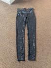 Spanx Look At Me Womens Camo Legging Size Medium Compression Pant Black Slimming — photo 1