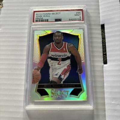 2013-14 Panini Select Silver Prizm John Wall #65 PSA 9 MINT s6i