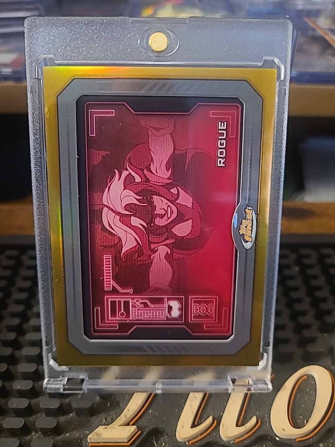 2025 Topps Finest X-Men '97 Gold Sentinel Scan Rogue /50