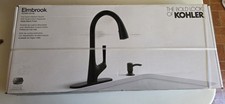Kohler Pull-Down Kitchen Faucet - Black K-R22968-SD-BL 