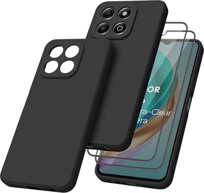 HAFFAN Custodia in Silicone TPU Compatibile con POCO X4 GT (6.6), Cover Case Protettiva per Cellulare - Nero