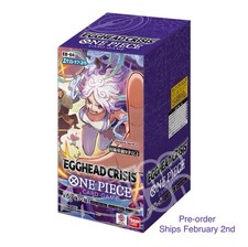 Bandai One Piece Tcg Egghead Crisis Eb-04 Japanese Booster Case [pre-order]