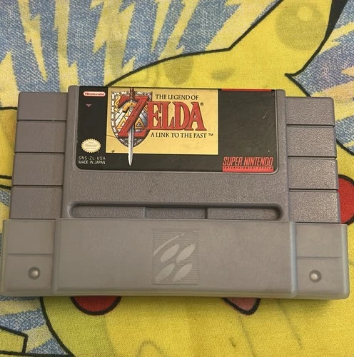 Authentic Nintendo SNES Legend of Zelda A Link To the Past Cartridge | Tested