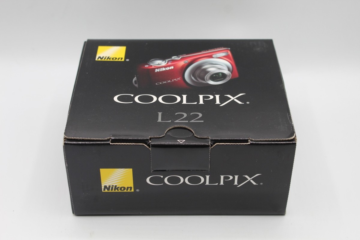 未使用　美品　Nikon COOLPIX L22 デジカメ 中古】Nikon ニコン COOLPIX L22 ゴールド コンパクトデジタル