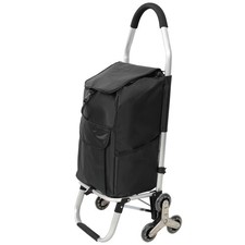 kStair Climbing Foldable Shopping Cart Detachable Oxford Bag Portable Grocery
