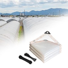 Schutzplane, transparente Poly-Plane, Überdachungszelt, winddicht, wasserdicht,