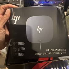 HP Docking Station -  26D32AA ABL Damage Box