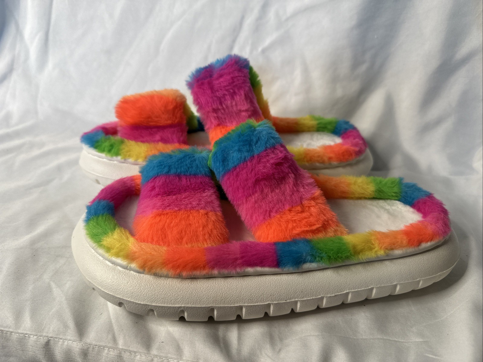 SAOLA Nuova pantofola Shein EVA donna soffice doppio cinturino colorata suola spessa tg.8 5 9