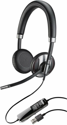 Plantronics Blackwire C725-UC Wired USB Headset Active Noise Canceling 202580-01 - 第 3/4 張圖片