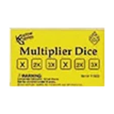 Koplow Dice d6 Multiplier Dice (X, 2X, 3X) (10) New
