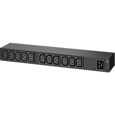 APC NetShelter Basic Rack PDU, 0U, 1 phase, 3.3kW, 100-240V 20A or 200-240V 16A,