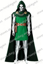 Cosplay Doctor Doom Fantastic Four Victor Von Doom Costume Cool Set With Cloak