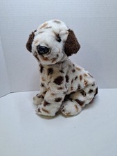Vintage Ty Beanie Buddy Bo the Dalmatian 2003 10" Brown Spots Black Eyes
