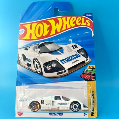 HOT WHEELS 2025 MAZDA 787B WHITE 226/250 JBB39 PEAK PURSUIT MARK
