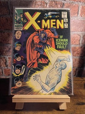 X-Men 18 Marvel Comics 1966 IF Iceman Should Fail! Mid grade solid key