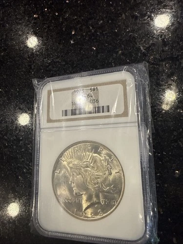 1923 $1 Peace Silver One Dollar US NGC MS64 Philadelphia