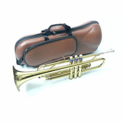 Amati Kraslice Vintage Trumpet Brass Instrument Valve Tested No Dent Used Japan