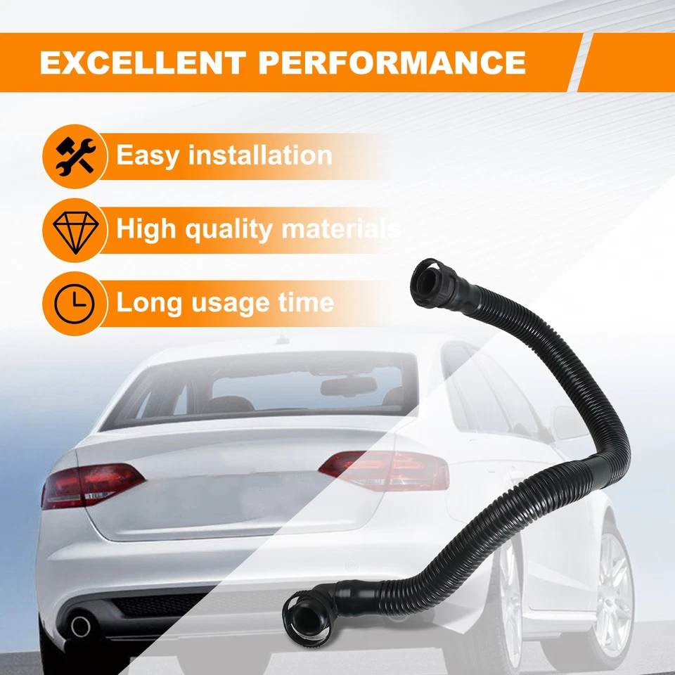 Manguera PCV de ventilación de cárter para Audi A3 A4 TT Quattro 2004-2013 06F103235A Foto 2 de 4