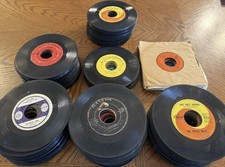 Huge Lot 200+ Vintage 45 RPM Records 50s 60s ...