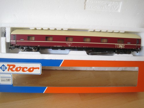 Roco 45078 TEN   exact 1:87  Personenwagen SBB mit OVP  nicht  gefahren | Zustand: Gebraucht
